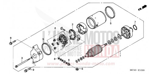 MOTEUR DE DEMARRAGE ST13002 de 2002